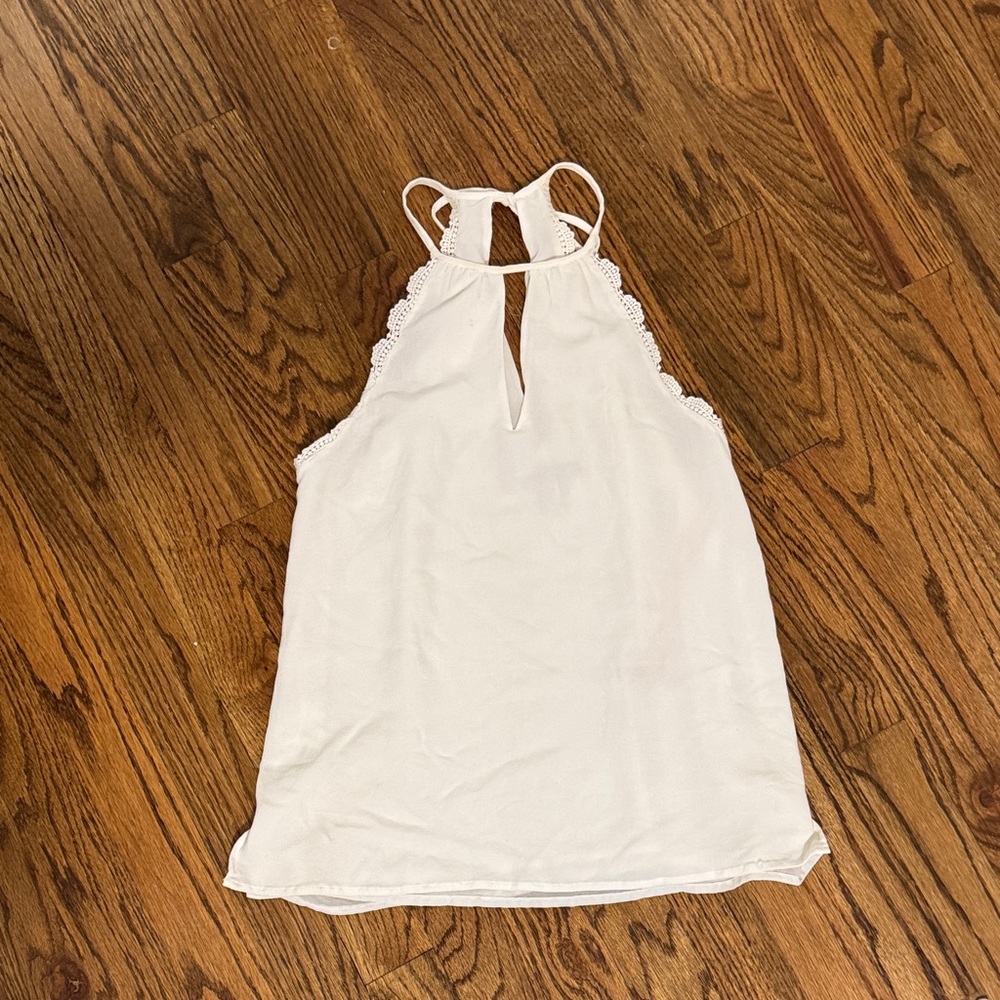 🌸 5/$25 Sale 🌸 Forever 21 Cream Lace Halter Camisole